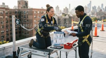 aircon technician fall protection training guide
