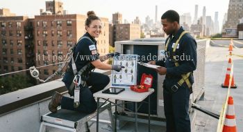 HVAC occupational fall protection safety guide