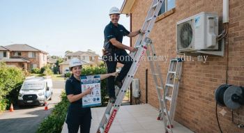 air conditioning technician safe access equipment guide