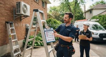 HVAC ladder inspection safety checklist