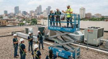 air conditioning elevated work platform training