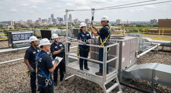 aircon maintenance elevated platform training