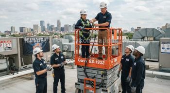 HVAC safety training for aerial platforms