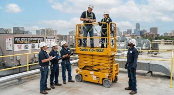 HVAC technician access equipment safety training
