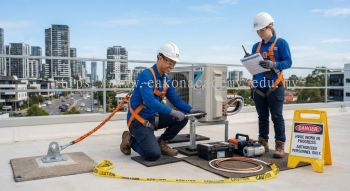 air conditioning outdoor unit rooftop safety procedures