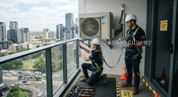 HVAC outdoor unit installation safety requirements