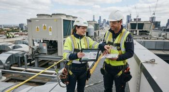 HVAC fall protection risk assessment guide