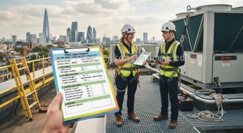 HVAC maintenance height risk assessment checklist