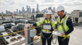 HVAC rooftop installation hazard risk assessment