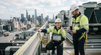 air conditioning technician fall safety procedures