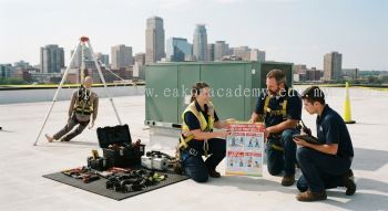 HVAC emergency fall prevention procedures