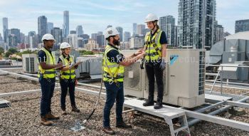 air conditioning installation safety training at height