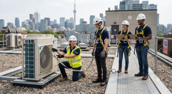 air conditioning maintenance height safety training