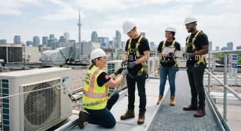 air conditioning safety certification working at height