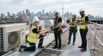 aircon installer safety procedures training height