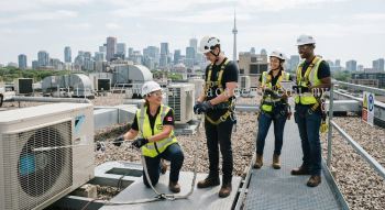 aircon maintenance safety training working at height
