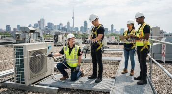 aircon technician hazard control training height work