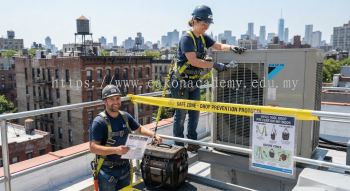 air conditioning technician tool drop prevention methods