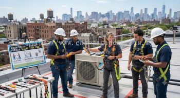 professional aircon tool safety at height training