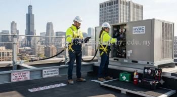 air conditioning work at height safety standards