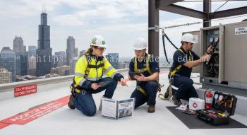 aircon technician height safety compliance rules