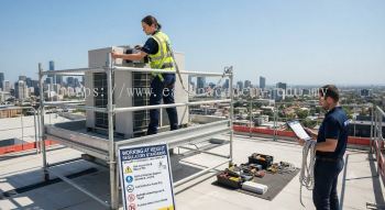 aircon working at height regulatory standards