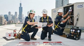HVAC fall protection compliance standards