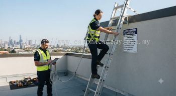 HVAC ladder safety compliance standards