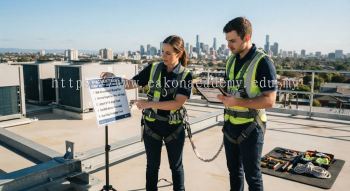 HVAC maintenance height safety compliance guide