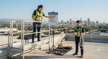 HVAC safety certification working at height compliance