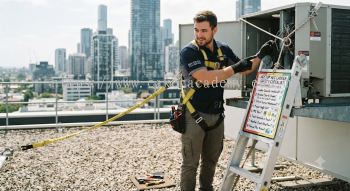 air conditioning maintenance ladder safety checklist