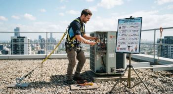 air conditioning servicing height safety checklist