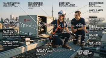 air conditioning rooftop PPE requirements