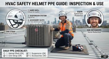 air conditioning safety helmet PPE guide