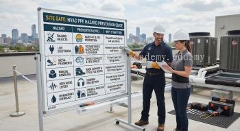 aircon installation PPE hazard prevention guide