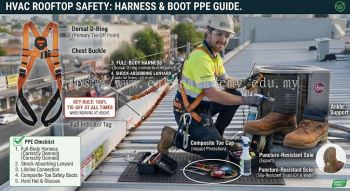 HVAC safety boots and harness PPE guide