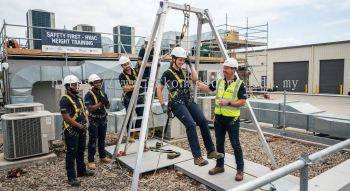 air conditioning safety harness training course