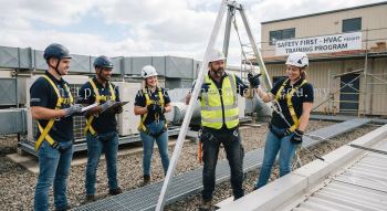 aircon installer safety harness certification training