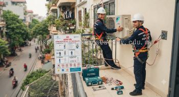 air conditioning installation fall prevention guide