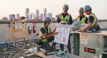 air conditioning installation safety compliance height