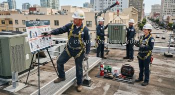 air conditioning rooftop installation safety guide