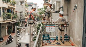 aircon installer fall prevention techniques