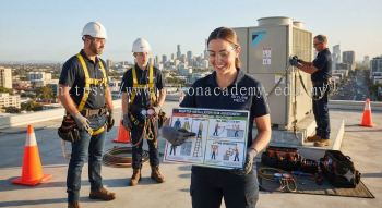 aircon commercial installation risk assessment height