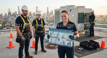 commercial air conditioning installation hazard control