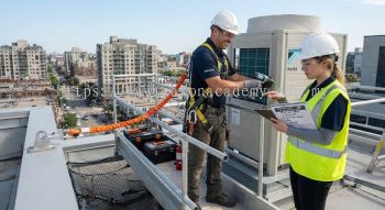 HVAC rooftop industrial safety procedures guide