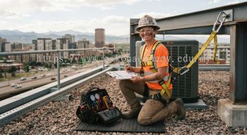 aircon contractor maintenance height safety requirements