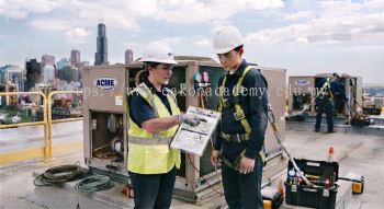 air conditioning work at height approval process
