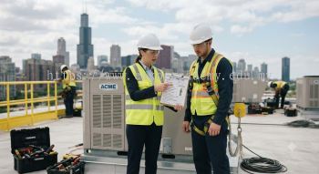 air conditioning work at height permit system