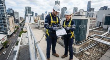 aircon technician work authorization height procedures