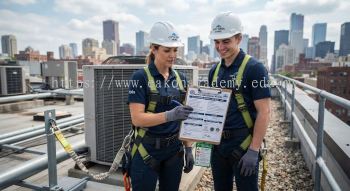 HVAC elevated work permit documentation guide
